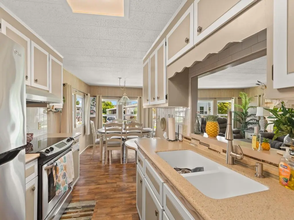 Kitchen at 58 Village Lane, Jensen Beach