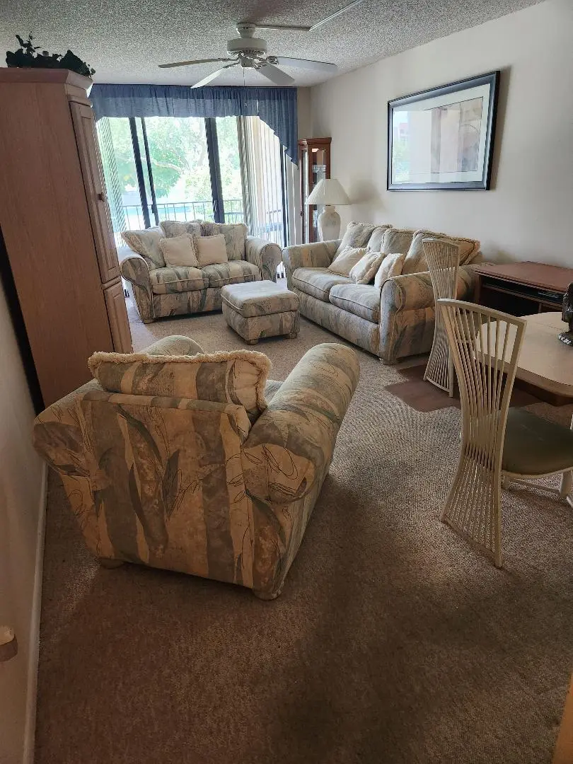 living room at 755 Dotterel Road 1206, Delray Beach