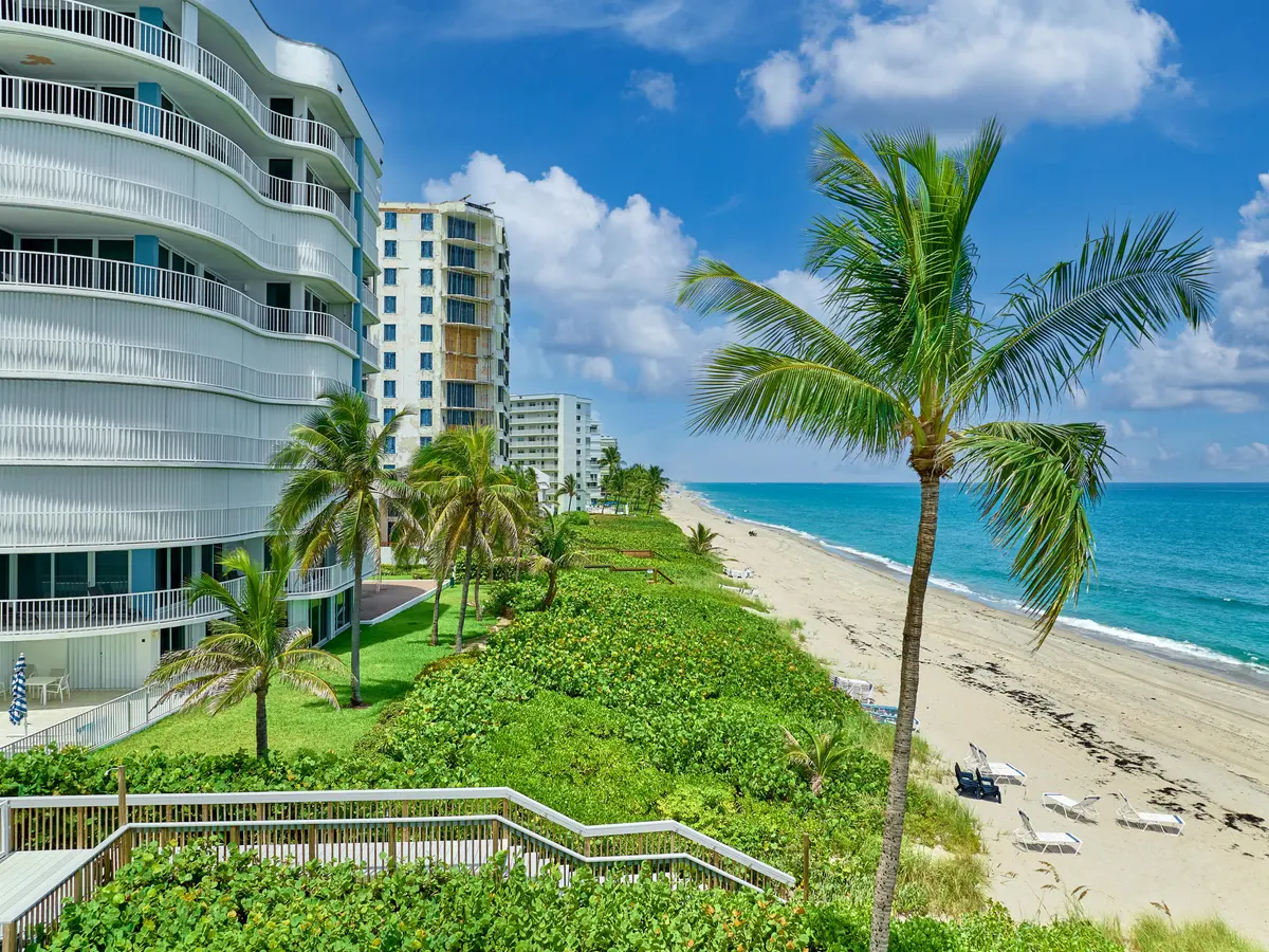 An elevator ride to the beach at 3211 S Ocean Boulevard 403, Highland Beach
