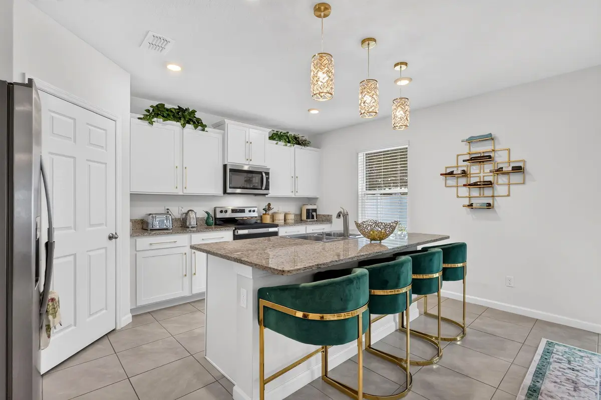 Large, open kitchen at 9517 Silver Sands Lane, Fort Pierce