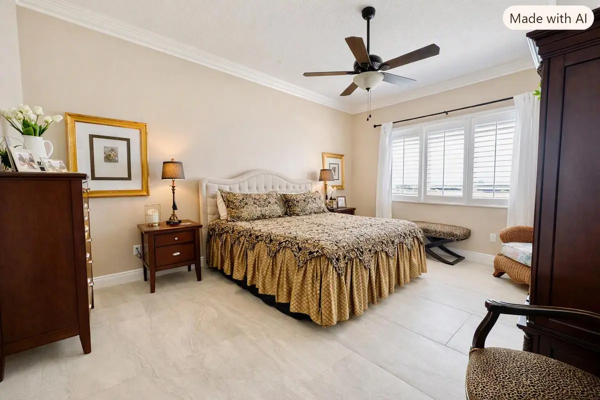 Master Bedroom at 3 HARBOUR ISLE Drive 303, Fort Pierce