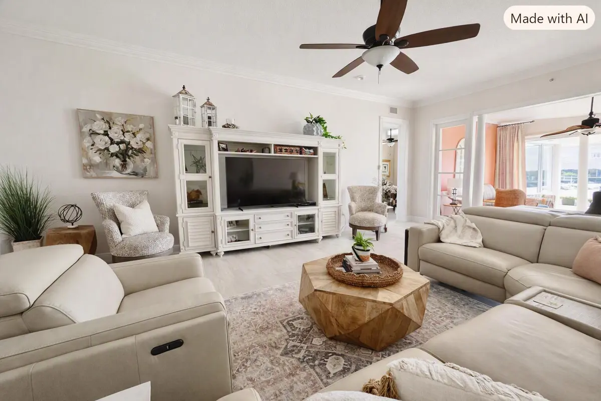 Living Room 2 - Copy at 3 HARBOUR ISLE Drive 303, Fort Pierce