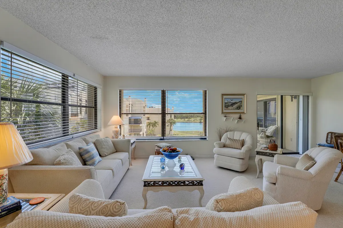 Living Room at 372 Golfview Road 403, North Palm Beach