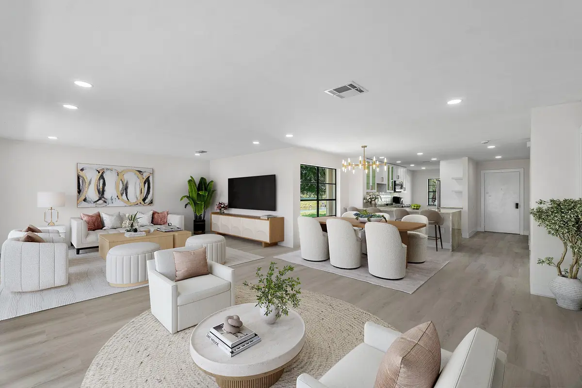 Living Room at 23 Southport Lane H, Boynton Beach