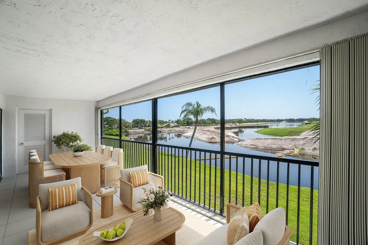 Balcony at 23 Southport Lane H, Boynton Beach