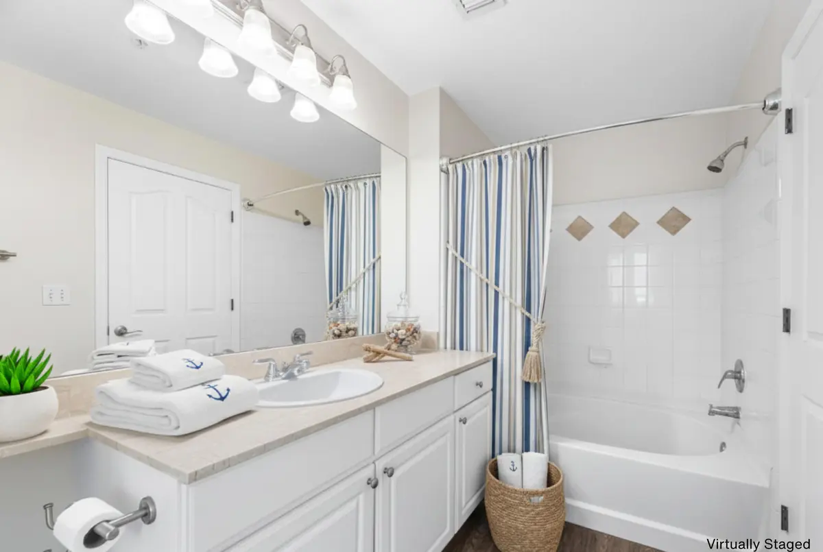 Bathroom 2 - Virtually Staged at 276 Murcia Drive 301, Jupiter