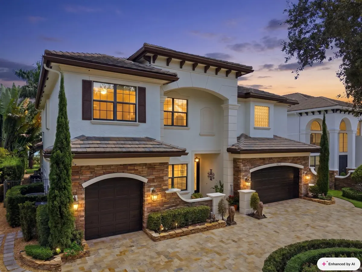 Front Twilight at 9517 Equus Circle, Boynton Beach