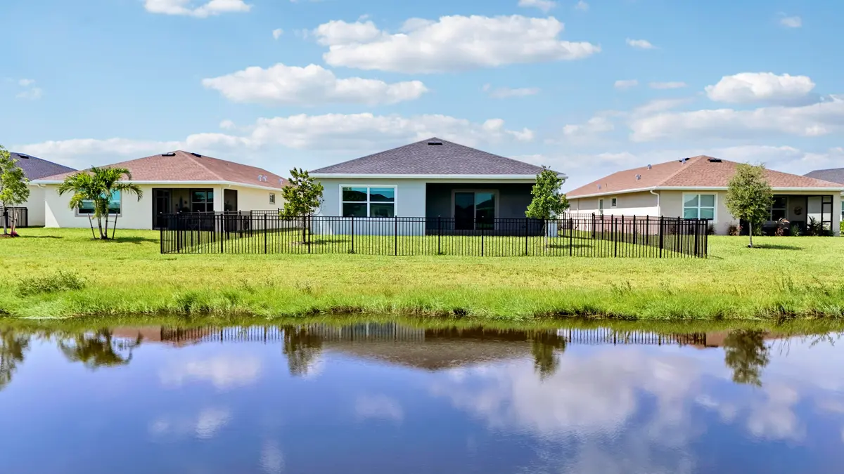 Lake views at 1113 SE CROSSWOOD Way, Port St. Lucie