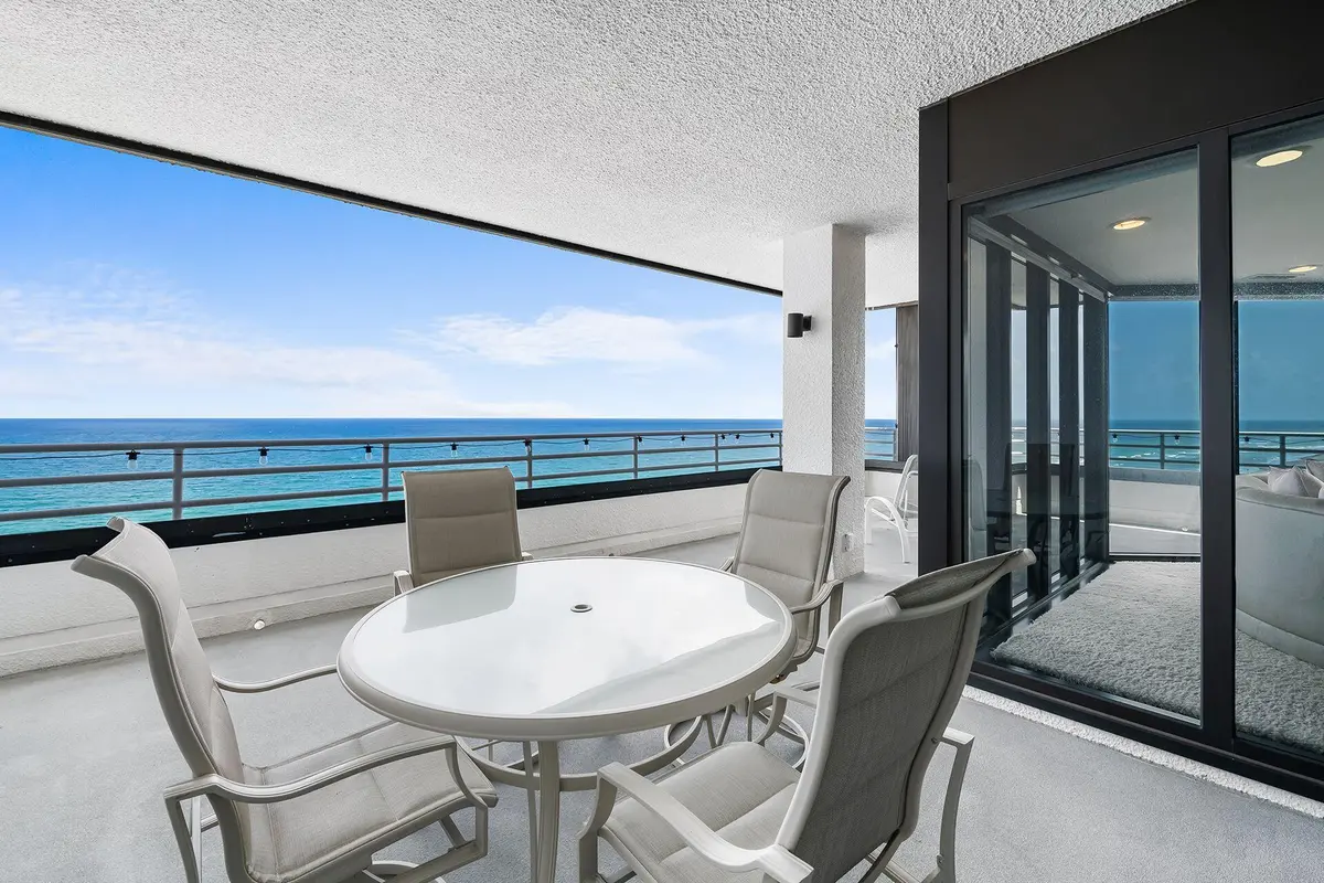Balcony at 2901 S Ocean Boulevard 1, Highland Beach