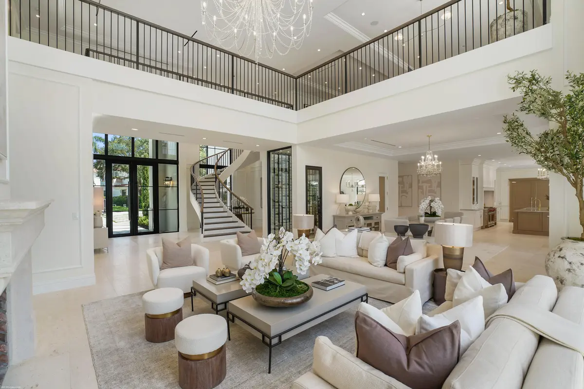 Living Room at 369 Eagle Drive, Jupiter