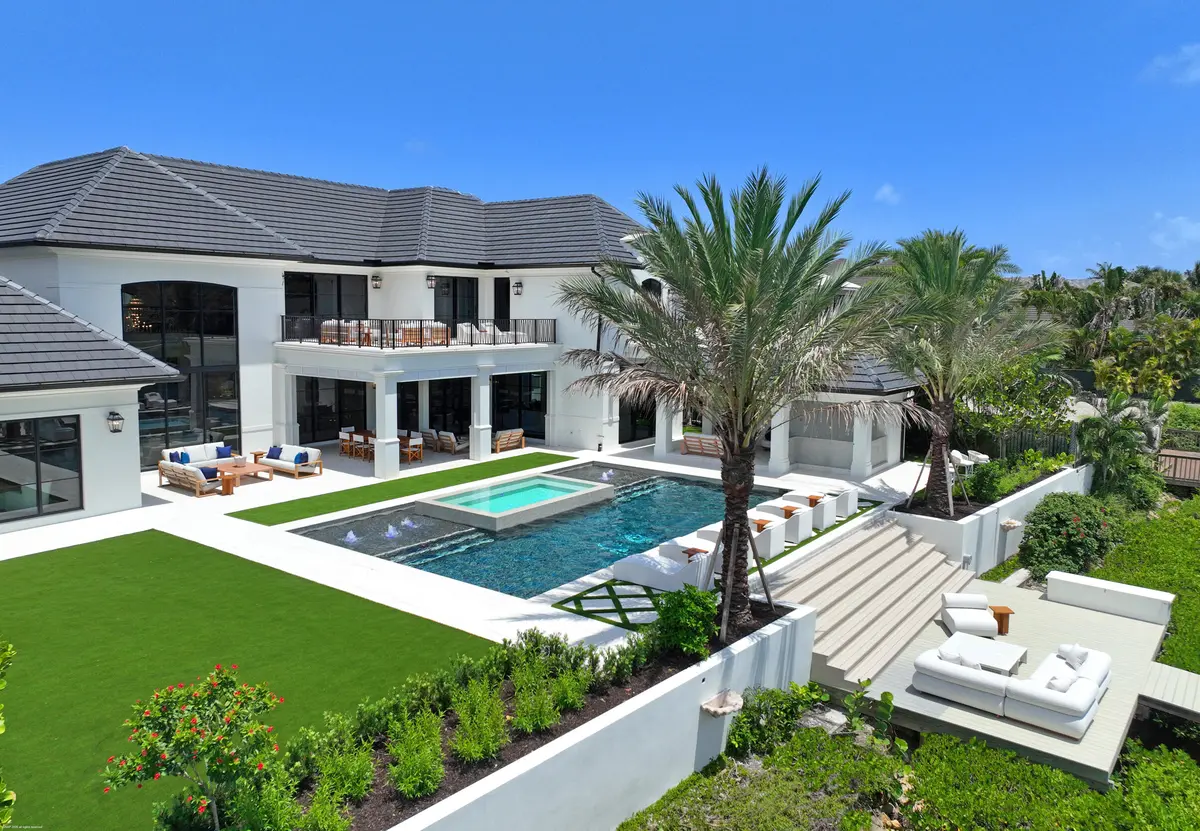Backyard at 369 Eagle Drive, Jupiter
