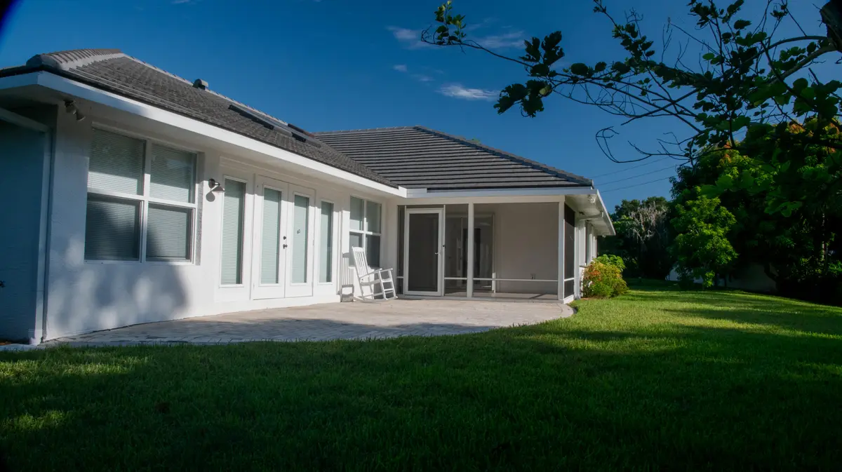 Patio View at 4185 SE FAIRWAY Court, Stuart