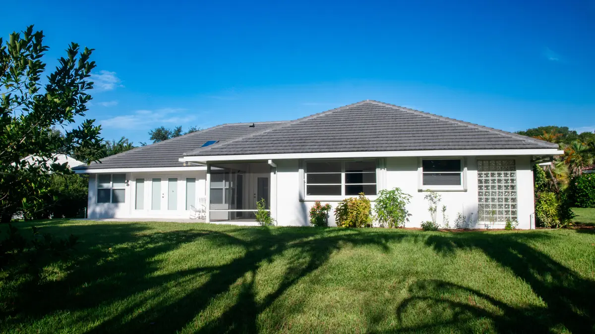 Back of House at 4185 SE FAIRWAY Court, Stuart