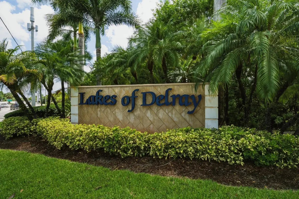 sign at 15108 ASHLAND Drive 217, Delray Beach