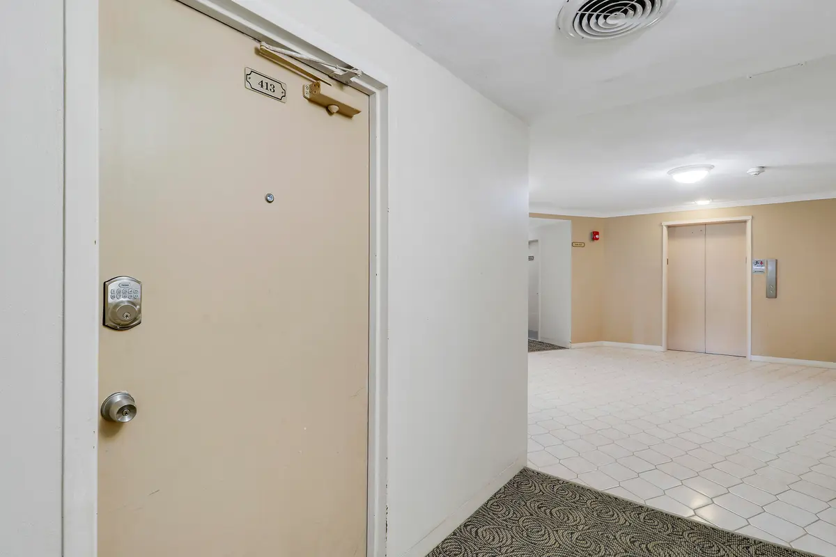 Entry Door/Steps from Elevators at 2800 N FLAGLER Drive 413, West Palm Beach