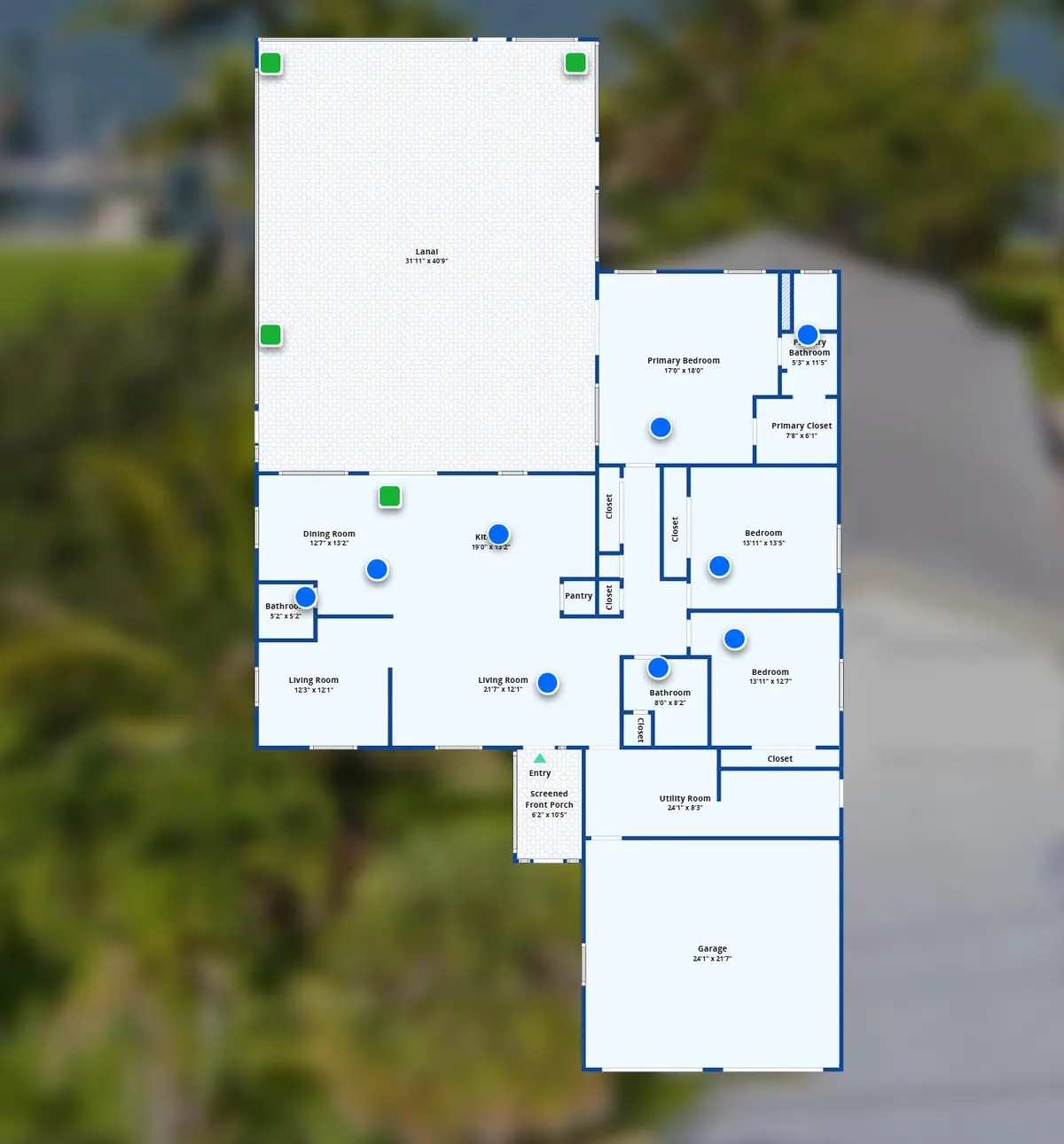 floorplan 309 at 309 FERNANDINA Street, Hutchinson Island