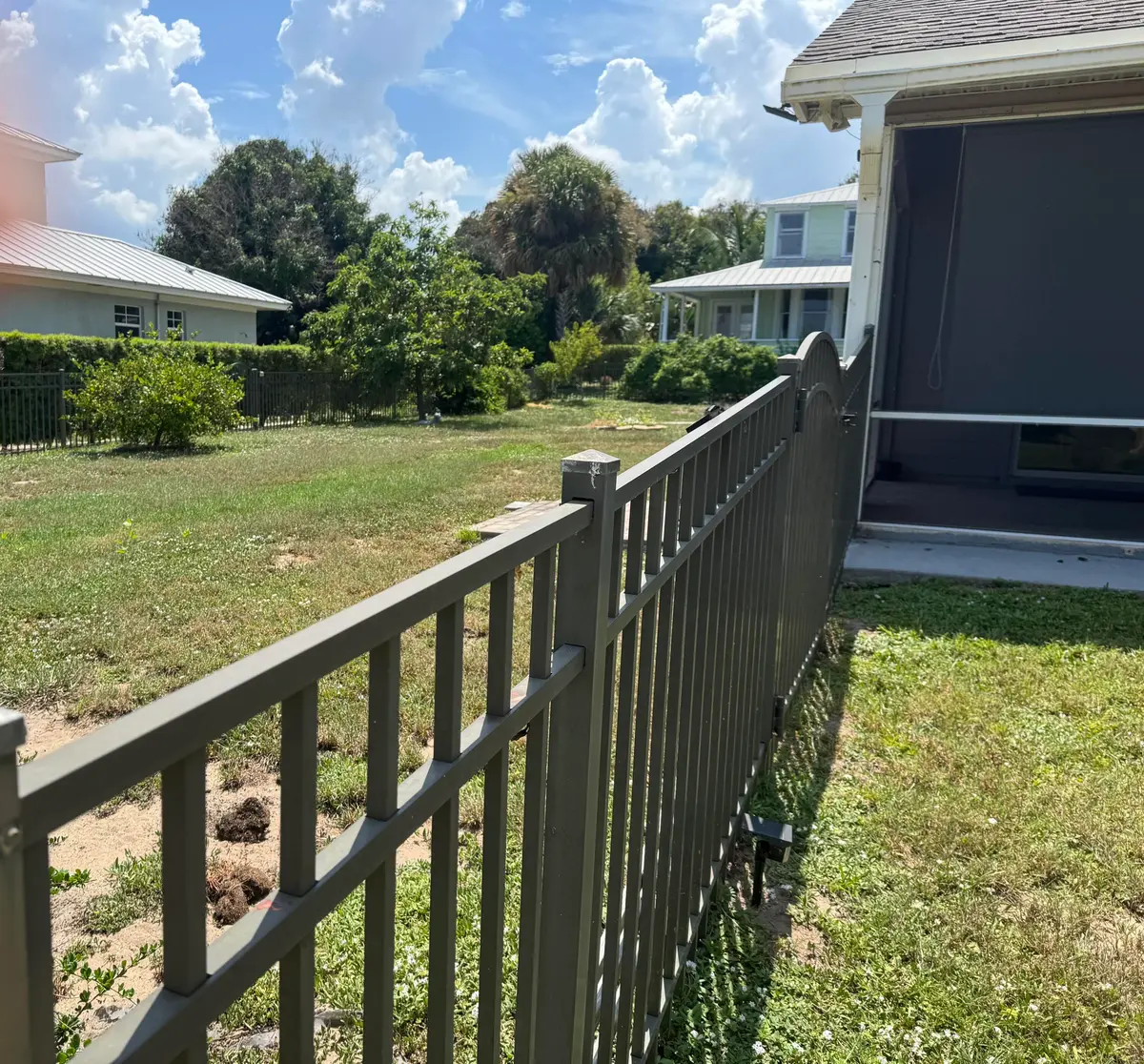 SIDE YARD at 13605 S INDIAN RIVER Drive, Jensen Beach