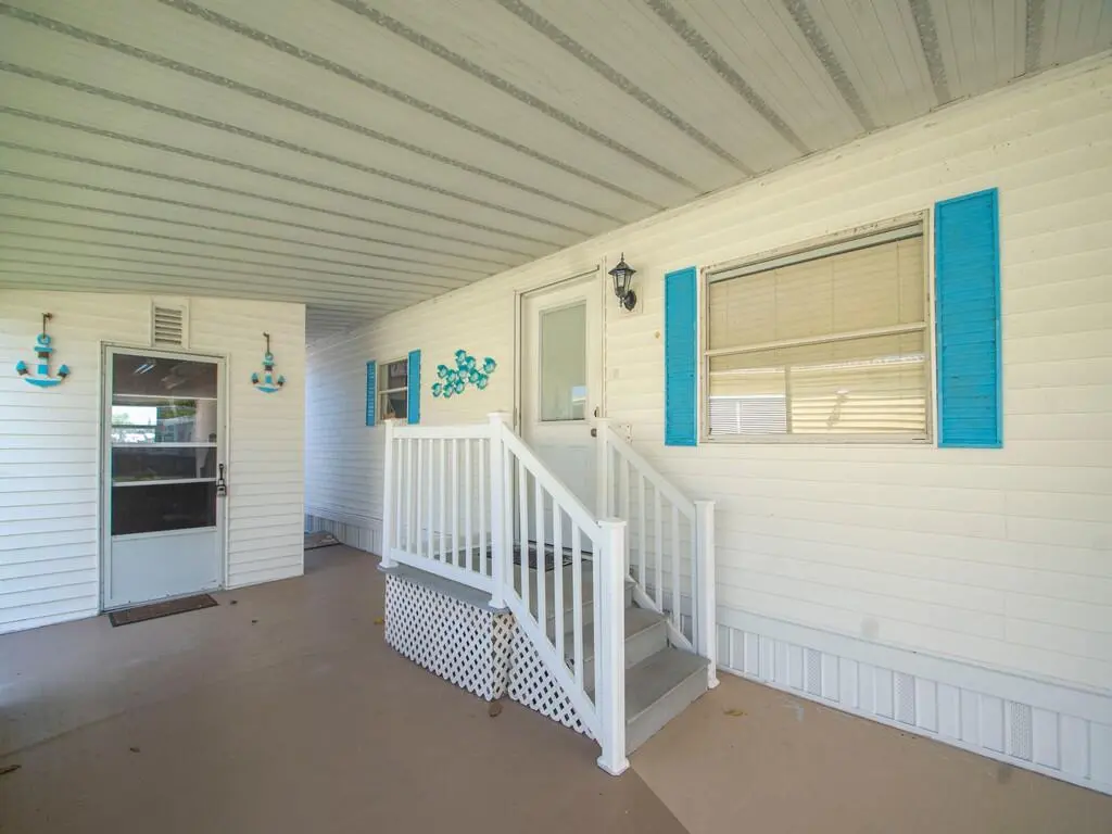 Entrance at 44 Village Lane, Jensen Beach