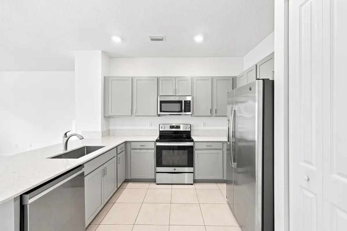 Kitchen Alternate View at 2011 Tamarind Drive, Riviera Beach