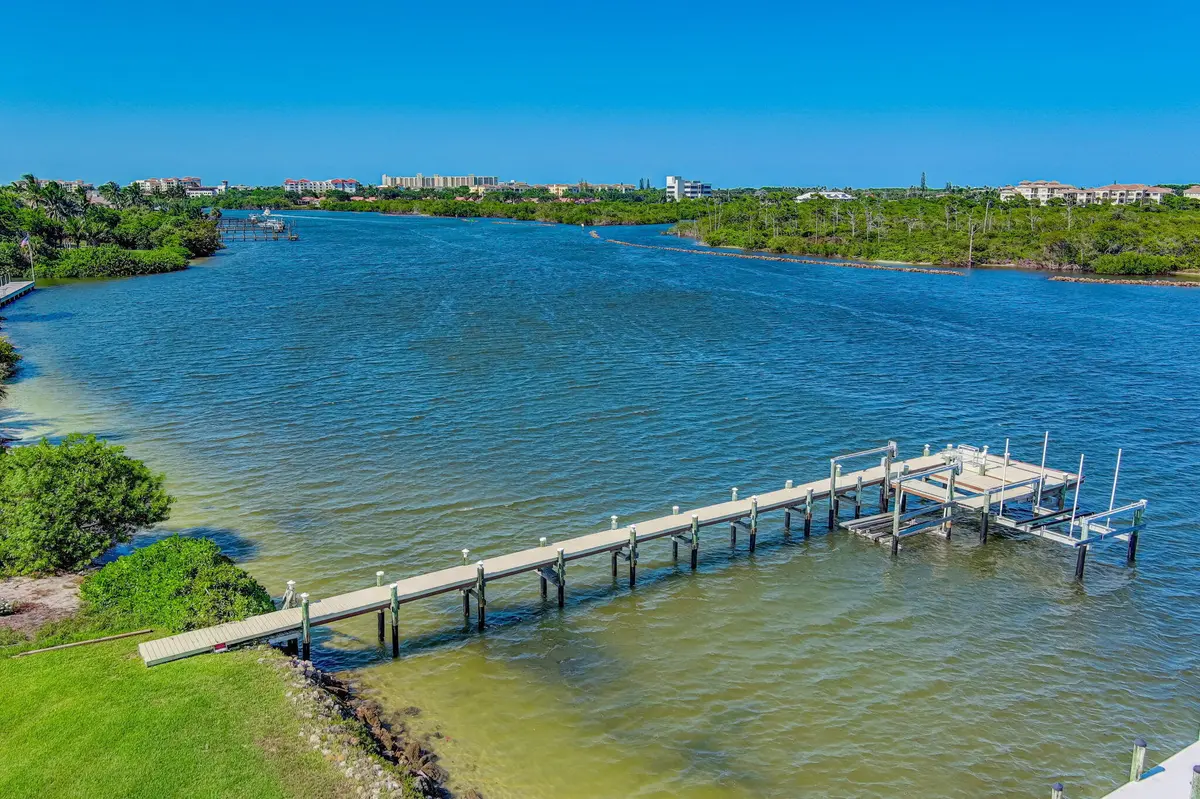 private dock at 16334 PORT DICKINSON Drive, Jupiter