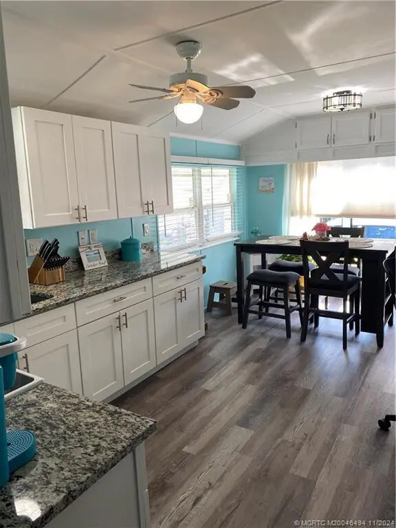 Kitchen and Dining at 664 Nettles Boulevard, Jensen Beach