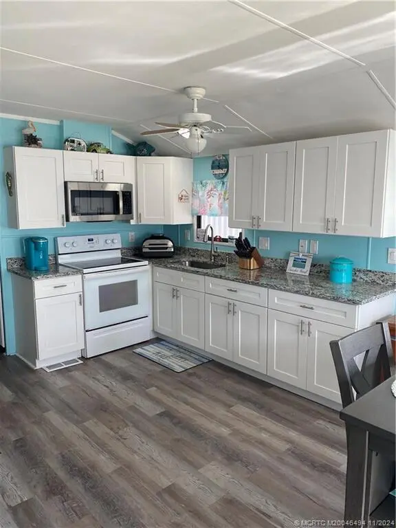 Kitchen at 664 Nettles Boulevard, Jensen Beach