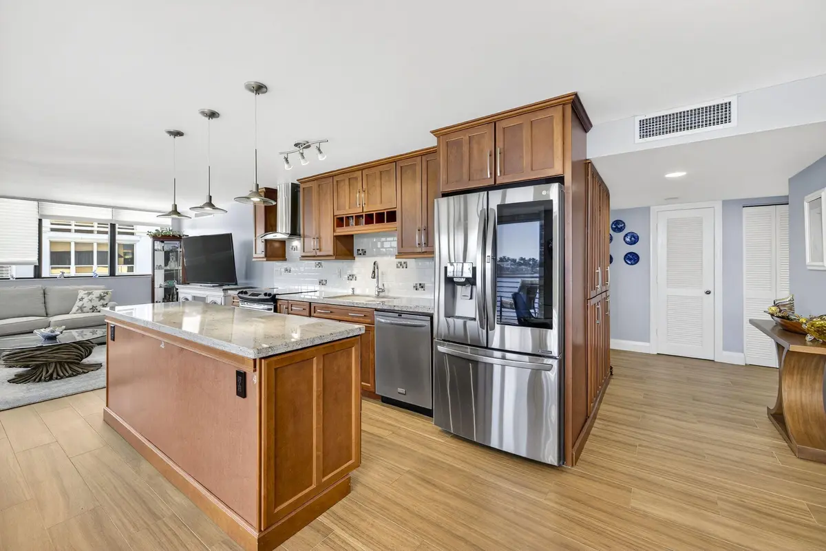 Kitchen at 900 NE SPANISH RIVER Boulevard 2w, Boca Raton