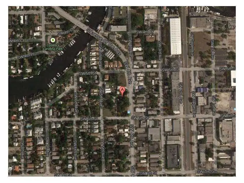Aerial View at 519 SW 4TH Avenue, Fort Lauderdale