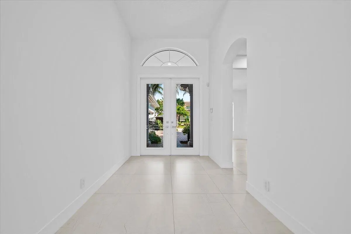 Elegant Foyer Entrance at 180 Carina Drive, Jupiter