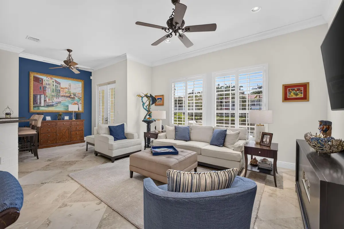 Living Room at 40 Marina Gardens Drive, Palm Beach Gardens