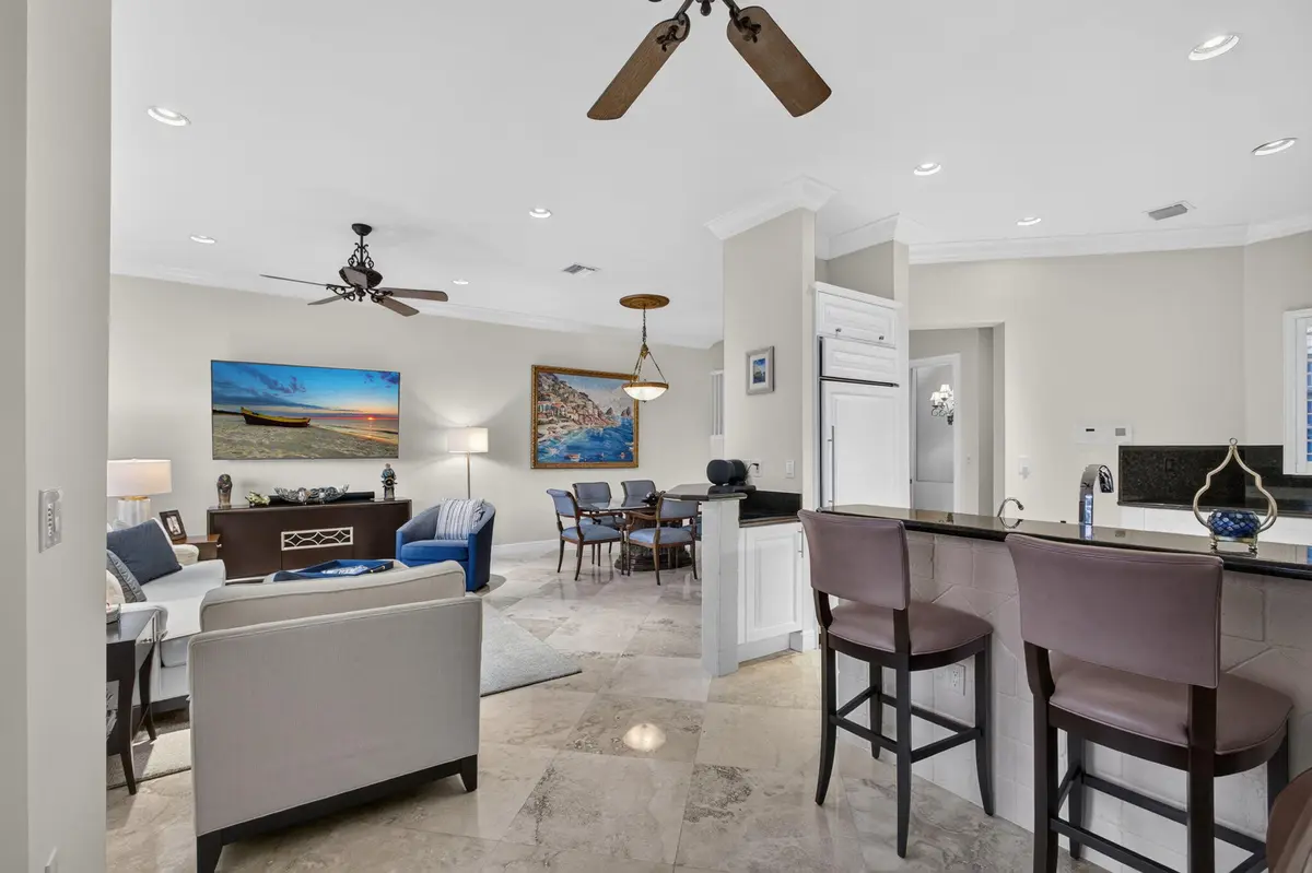 Living Area at 40 Marina Gardens Drive, Palm Beach Gardens