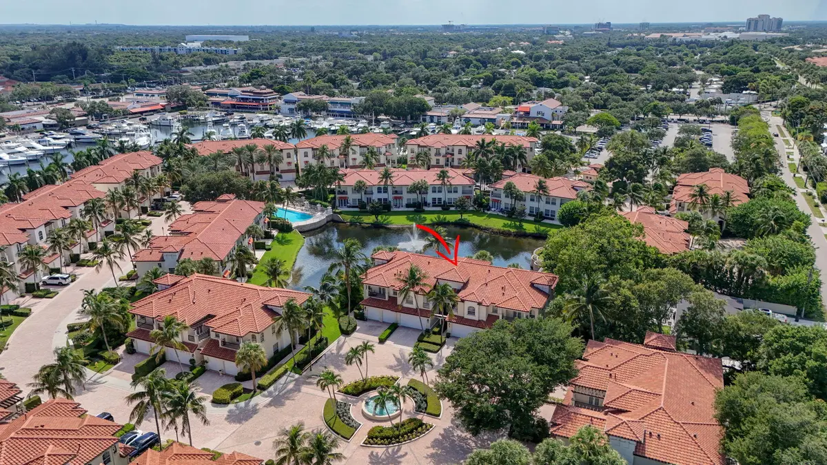 Aerial at 40 Marina Gardens Drive, Palm Beach Gardens
