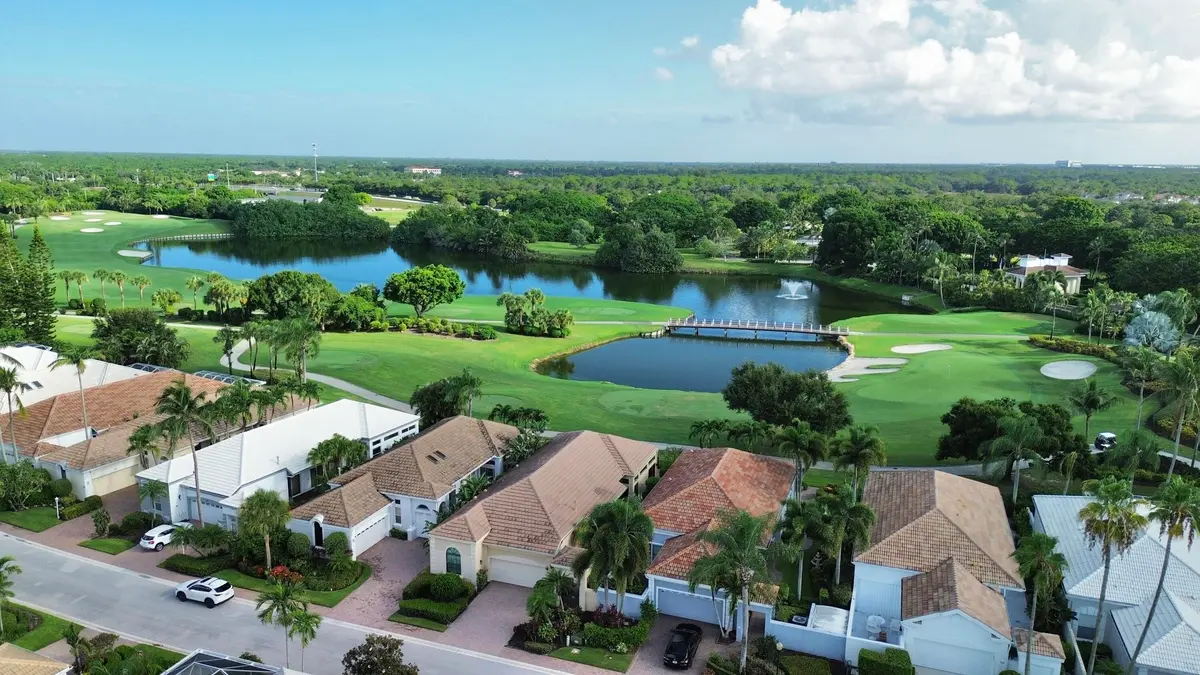 Aerial at 210 Coral Cay Terrace, Palm Beach Gardens