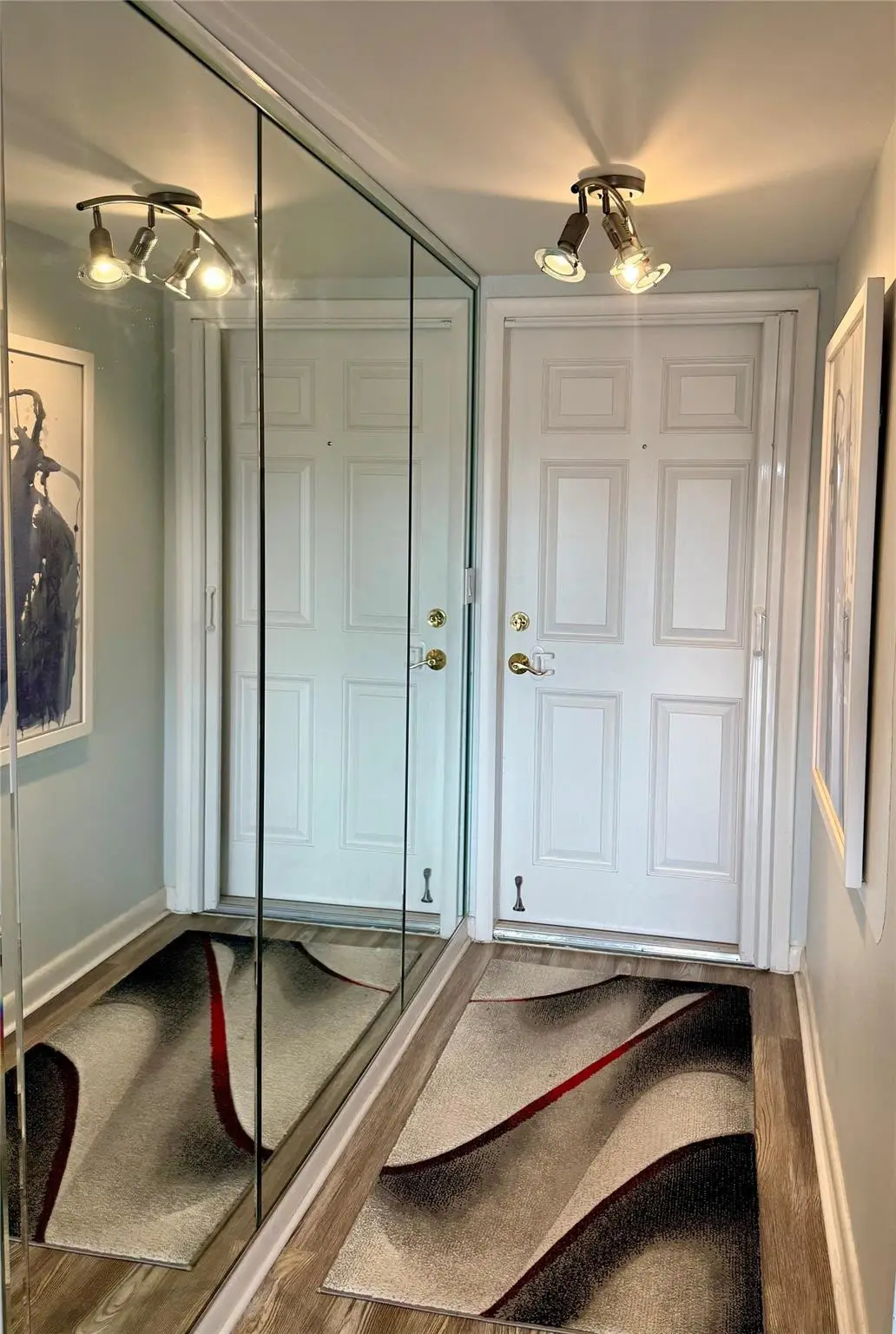 Entrance Foyer at 610 Tennis Club Drive 408, Fort Lauderdale