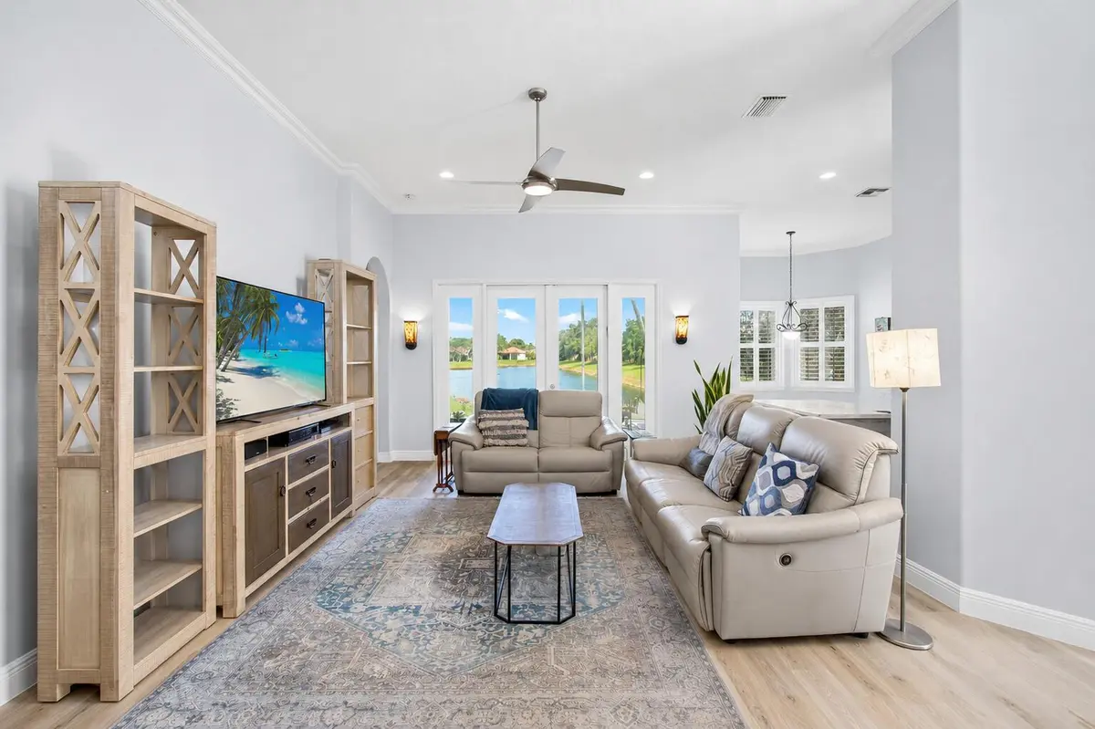 Living Room at 7280 Demedici Circle, Delray Beach