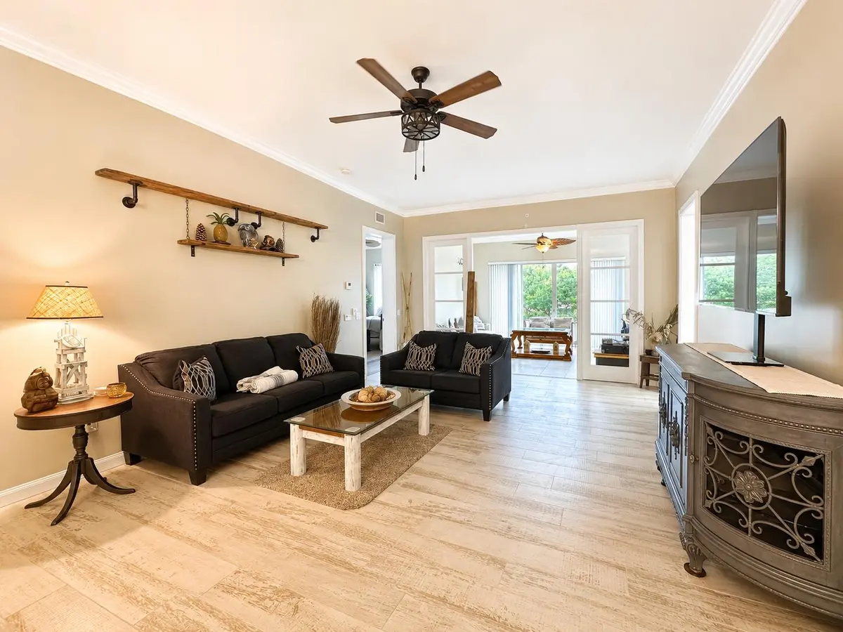 Living Room at 37 HARBOUR ISLE Drive 101, Fort Pierce