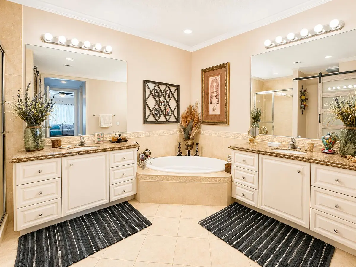 Master Bathroom 2 at 37 HARBOUR ISLE Drive 101, Fort Pierce