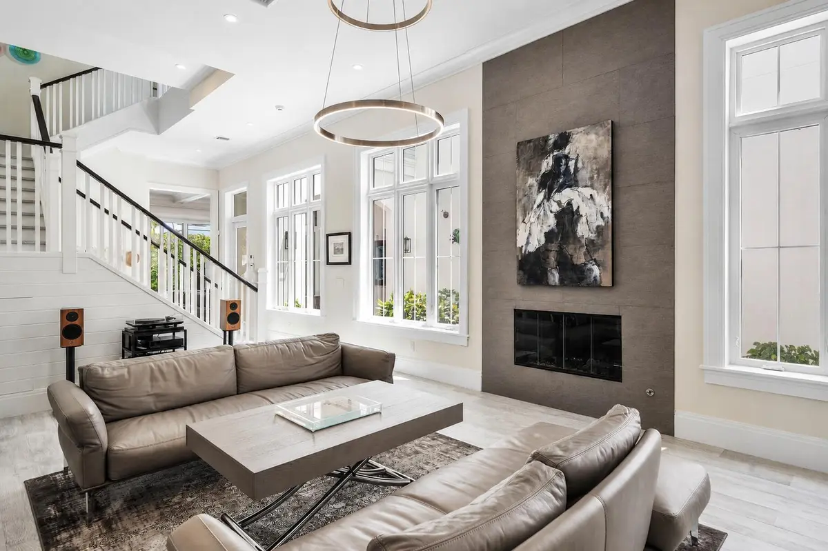 Living Room - AI Enhanced at 5 Adams Road, Ocean Ridge