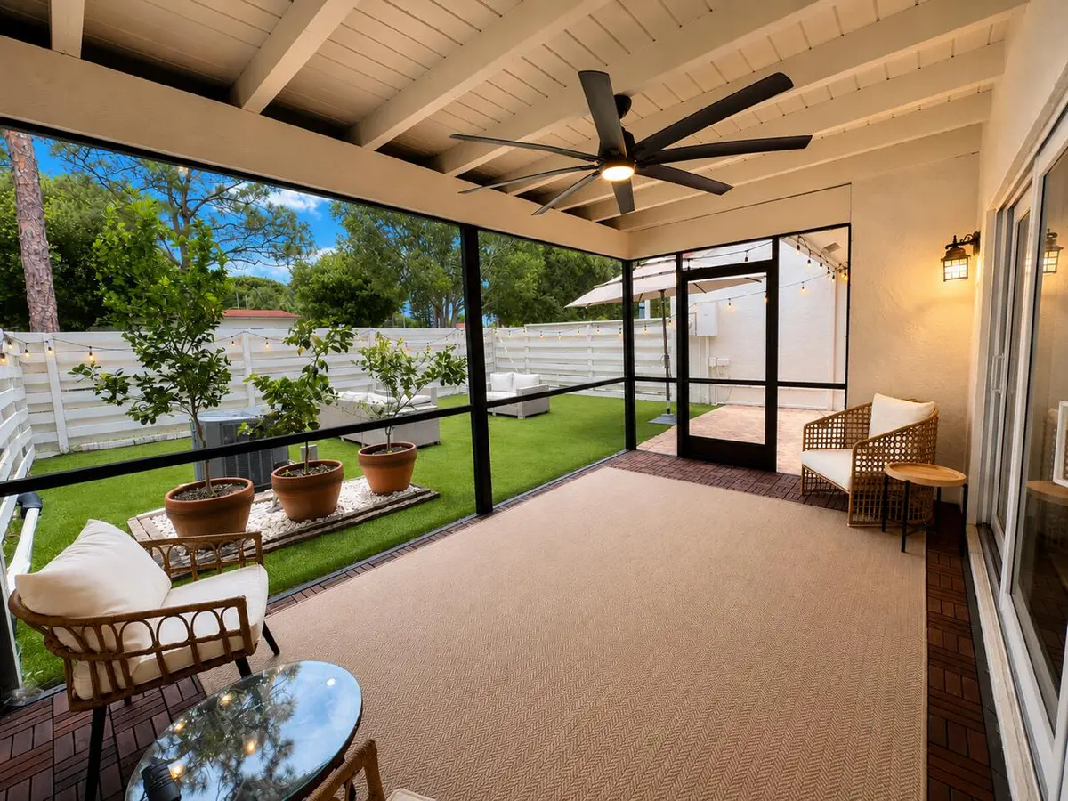 Screened Porch at 21596 Coronado Avenue, Boca Raton