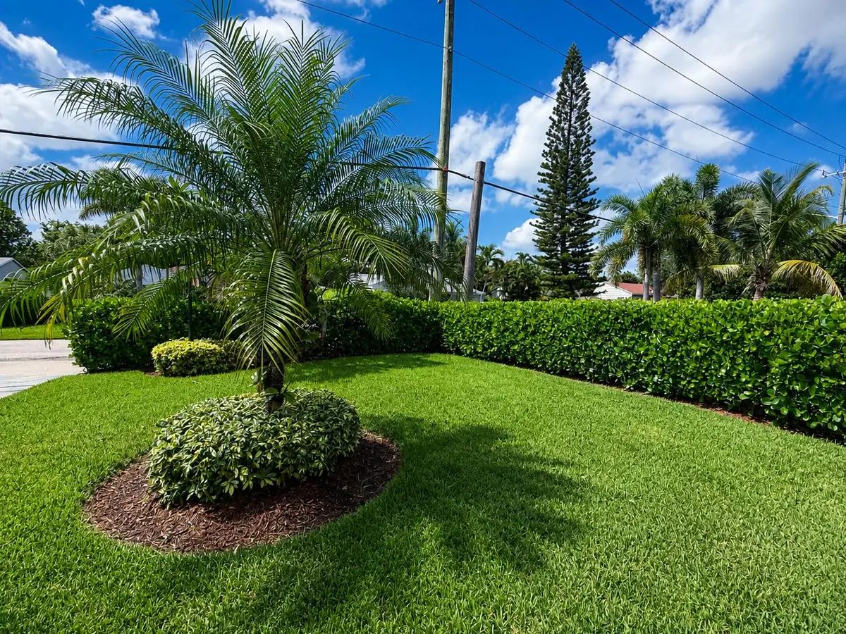 Yard at 821 Hampton Road, West Palm Beach