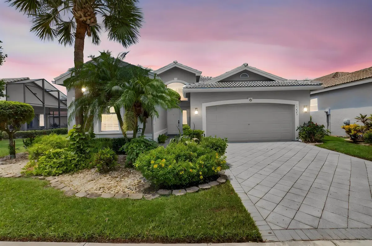 FRONT OF HOME at 13645 SABATINI Lane, Delray Beach