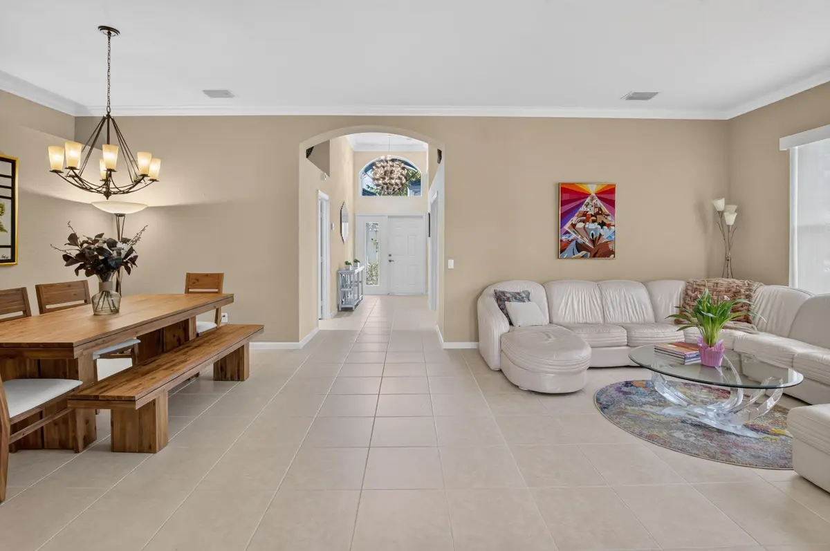 DINING ROOM/LIVING ROOM at 13645 SABATINI Lane, Delray Beach