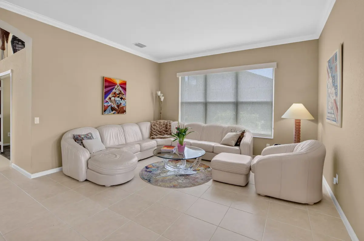 LIVING ROOM at 13645 SABATINI Lane, Delray Beach