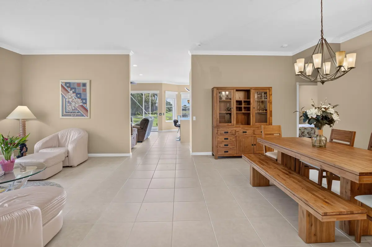 LIVING ROOM/DINING ROOM at 13645 SABATINI Lane, Delray Beach