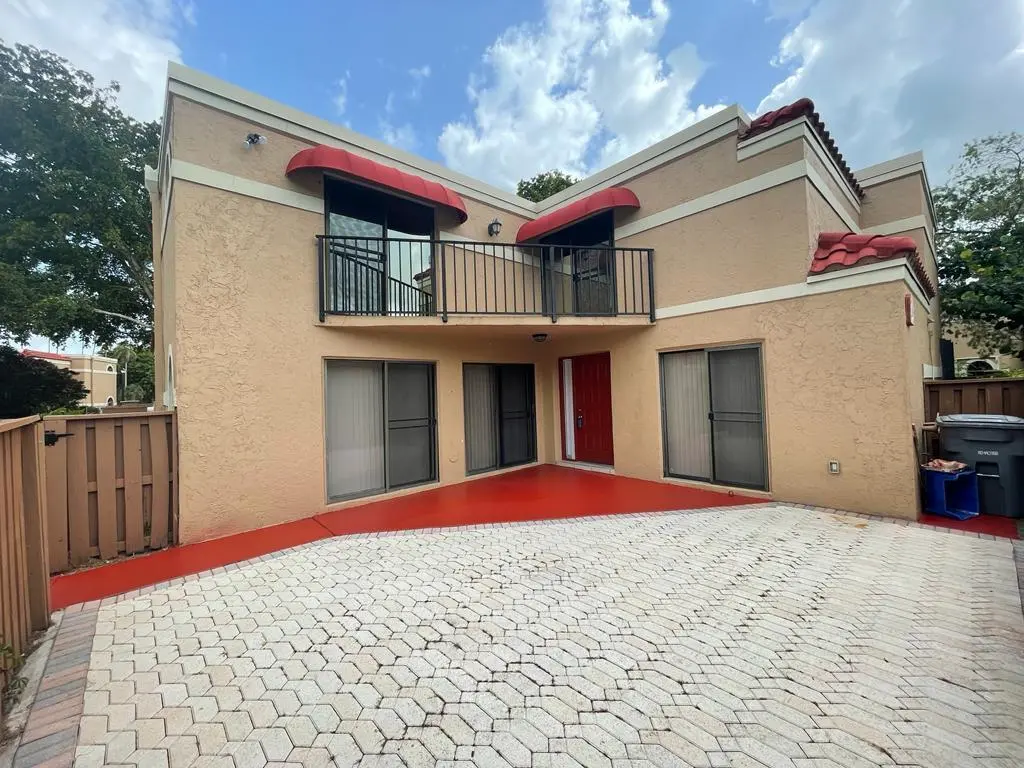 Patio at 8243 Thames Boulevard D, Boca Raton