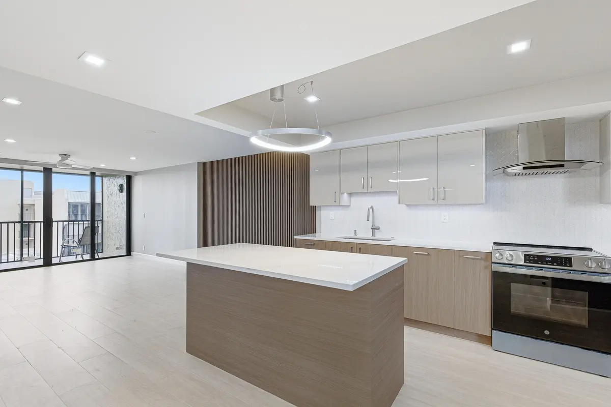 Kitchen-Livingroom at 12 Royal Palm Way 603, Boca Raton