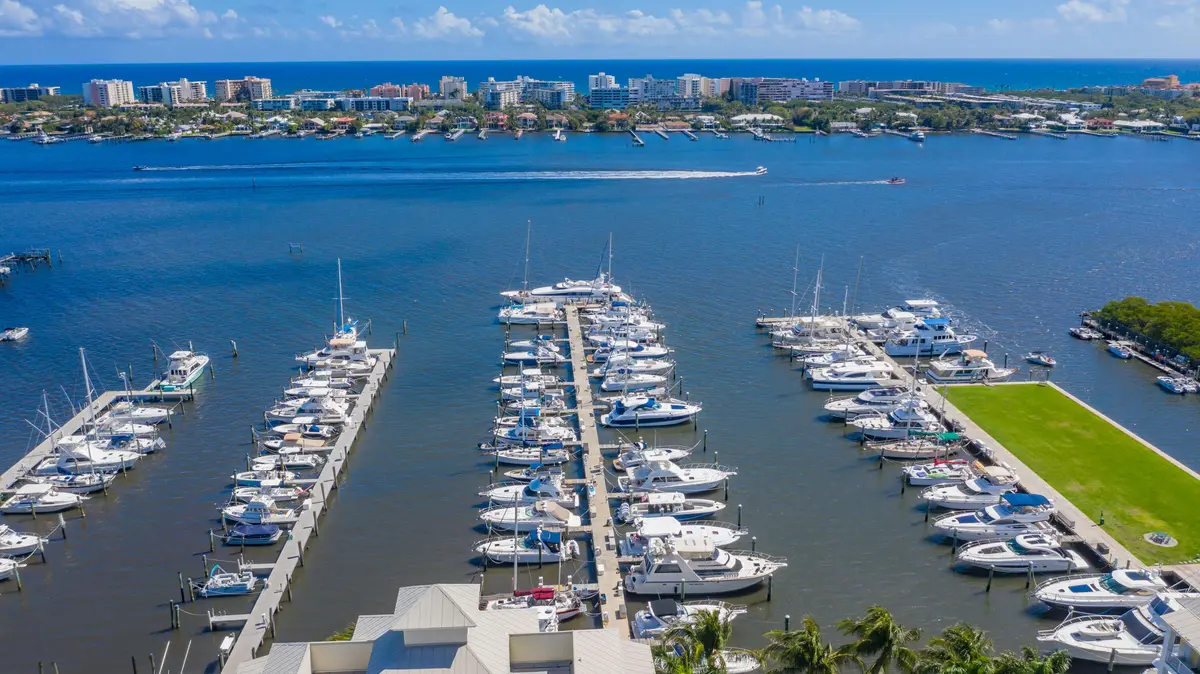 Aerial Marina at 806 E Windward Way 524, Lantana