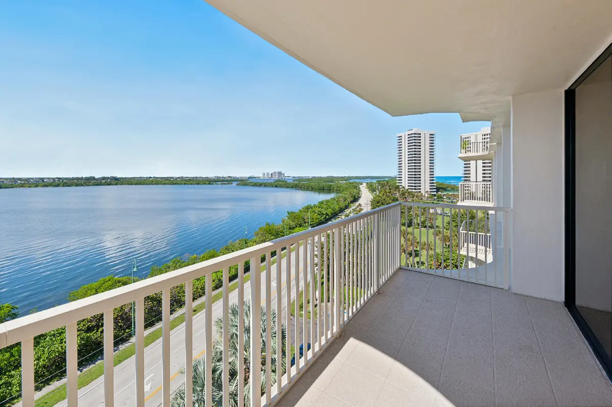 Balcony View - NW at 5480 N Ocean Drive B7c, Singer Island