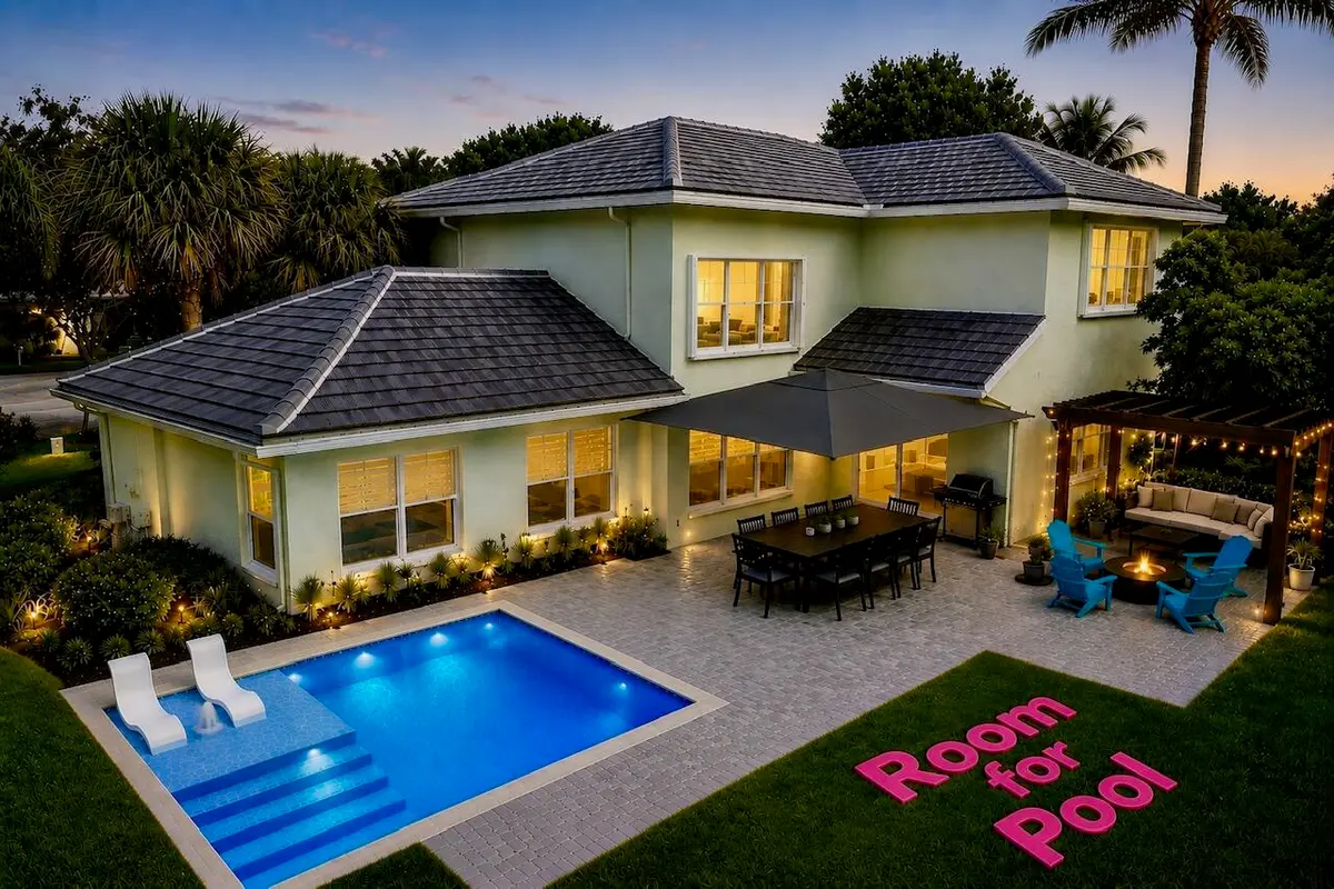 Pool Option at 265 Swallowtail Lane, Jupiter