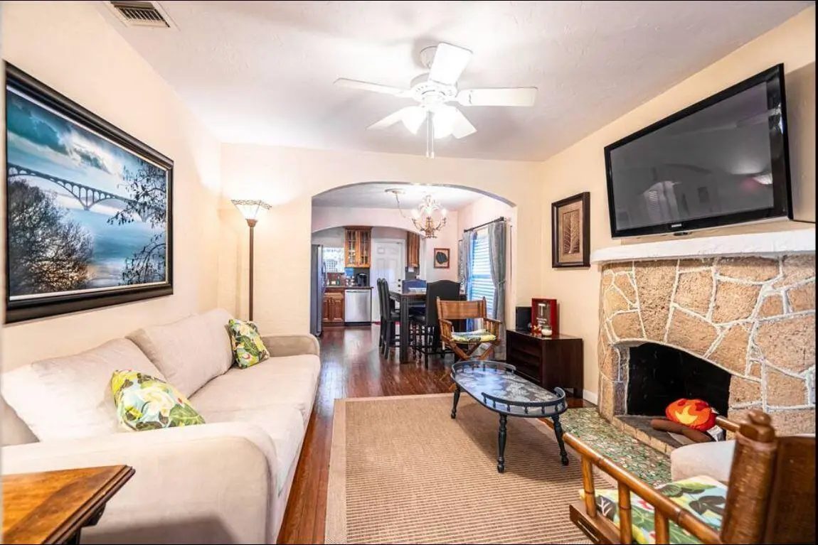 Main House LR at 1602 N L Street, Lake Worth Beach